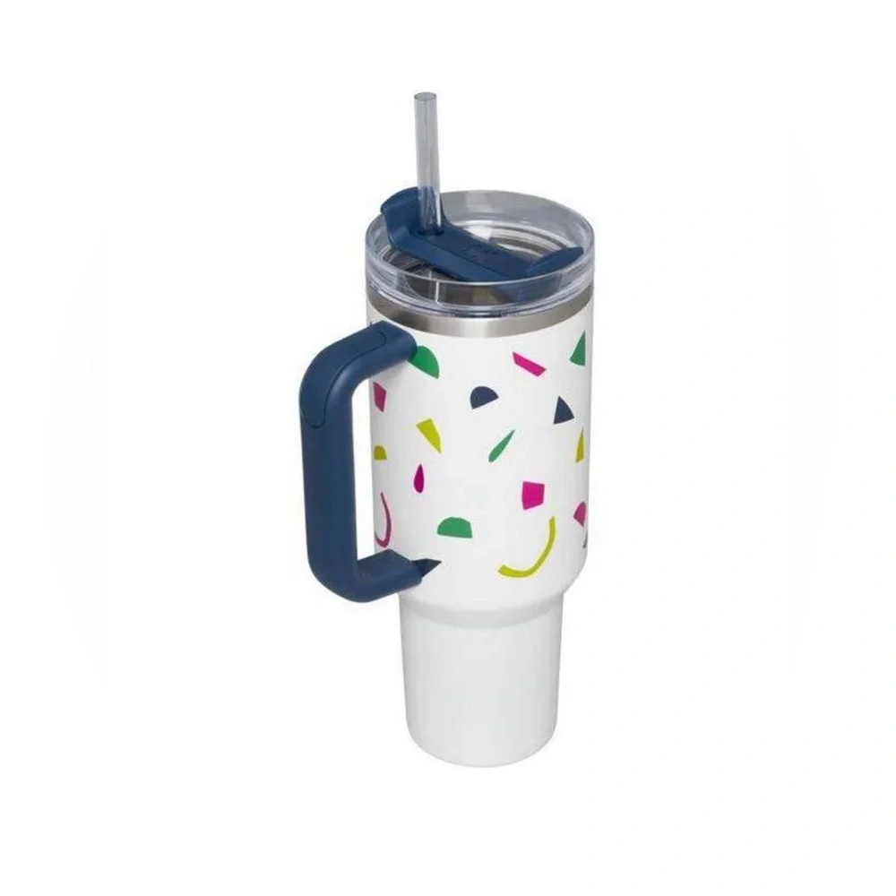 Stanley 40 oz Abstract Geo‎ Target Exclusive H2.0 FlowState Quencher Tumbler New - Picture 2 of 3